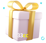 Receba seus bônus de boas-vindas no 33cc